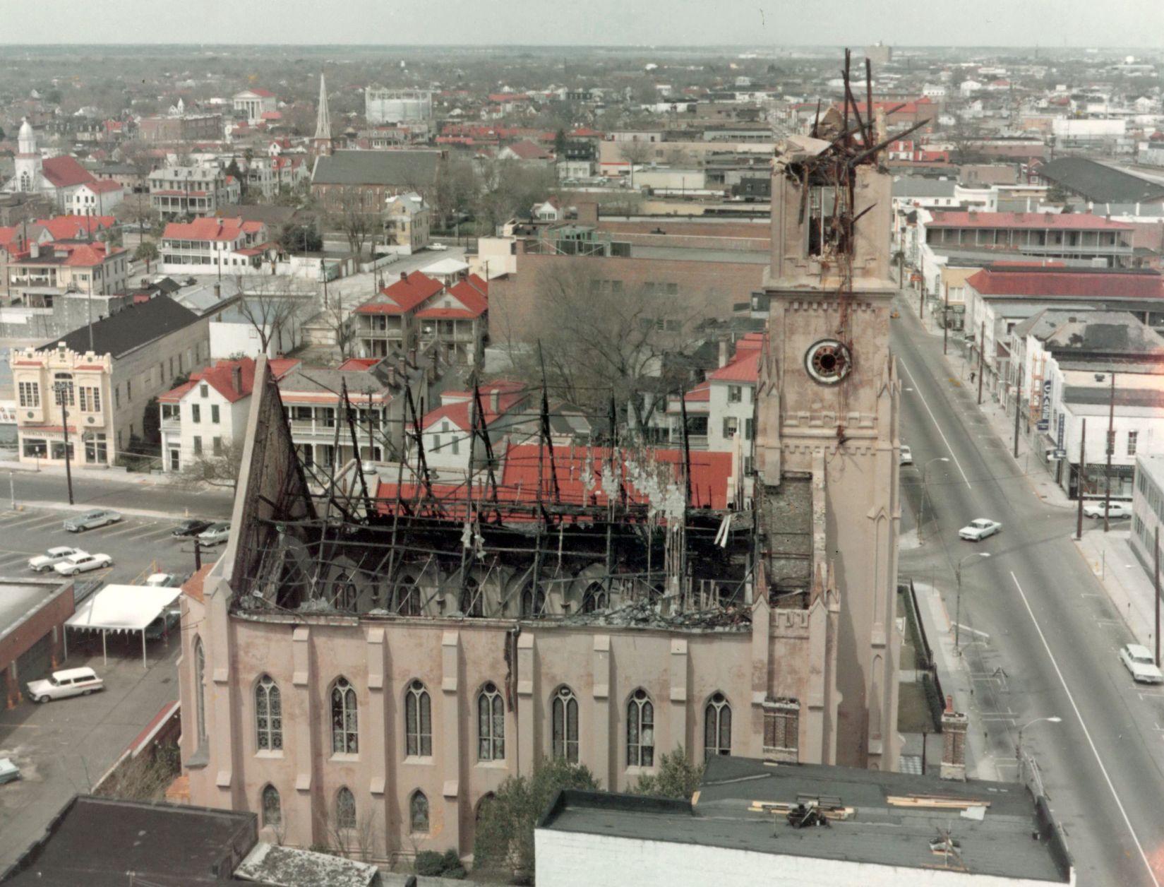 St. Matthew's fire damage